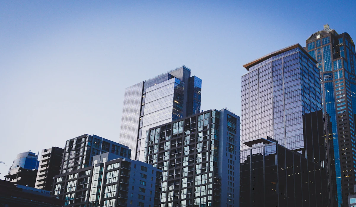 Property manager organizing residential apartment keys and lease documentation
